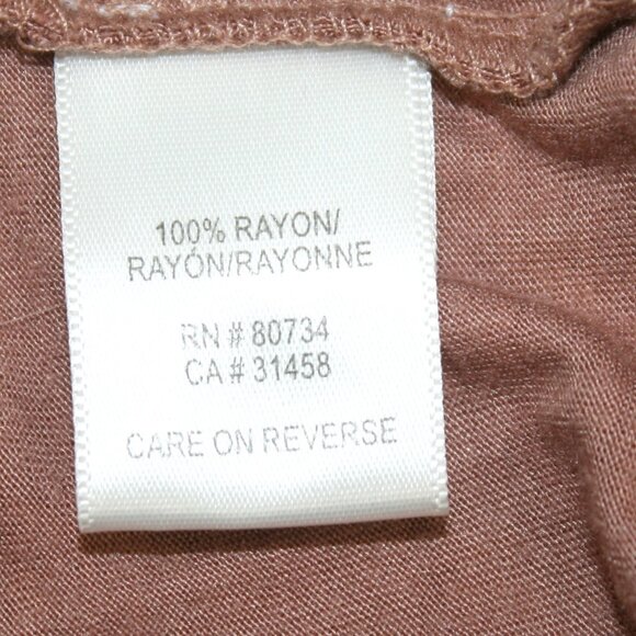 TO THE MAX Dress Halter Cape Back Boho Bow Summer Casual Rose Rayon Medium - Picture 7 of 13